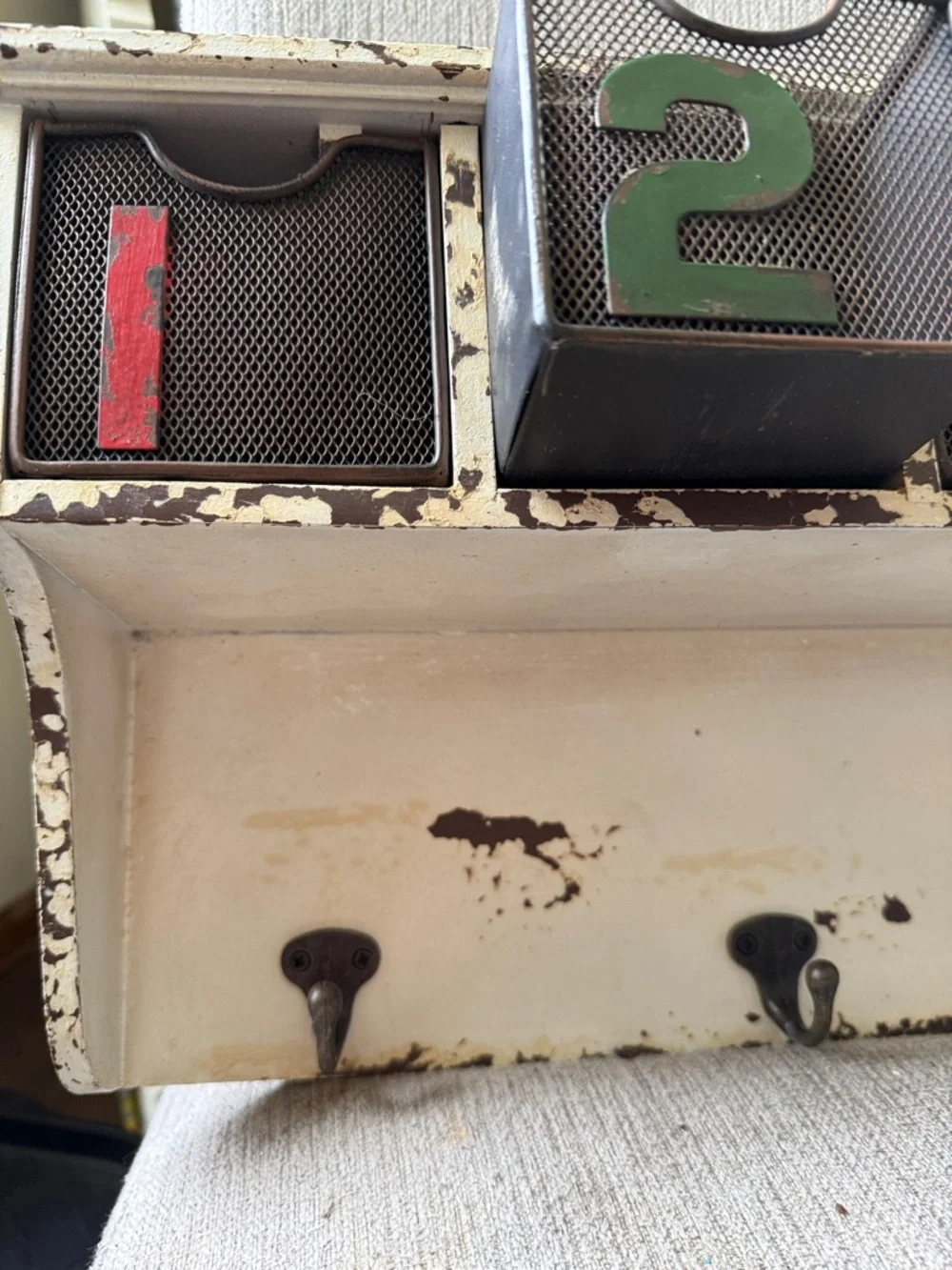 Rustic hanging shelf - Picture 5 of 7